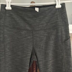 Lululemon Gray High-Waist Performance Leggings #27